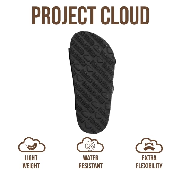 Kids Leather Sandals – Lightweight Non-Slip Water-Resistant