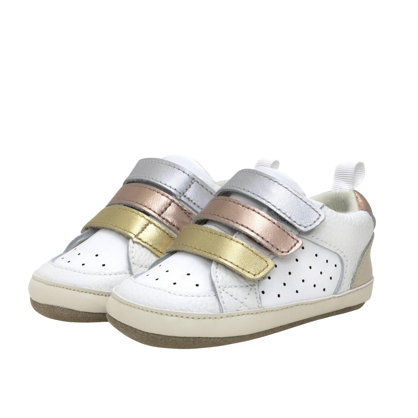 Robeez First Kicks Baby Girl and Unisex Shoes & Sneakers for Infant/Toddlers