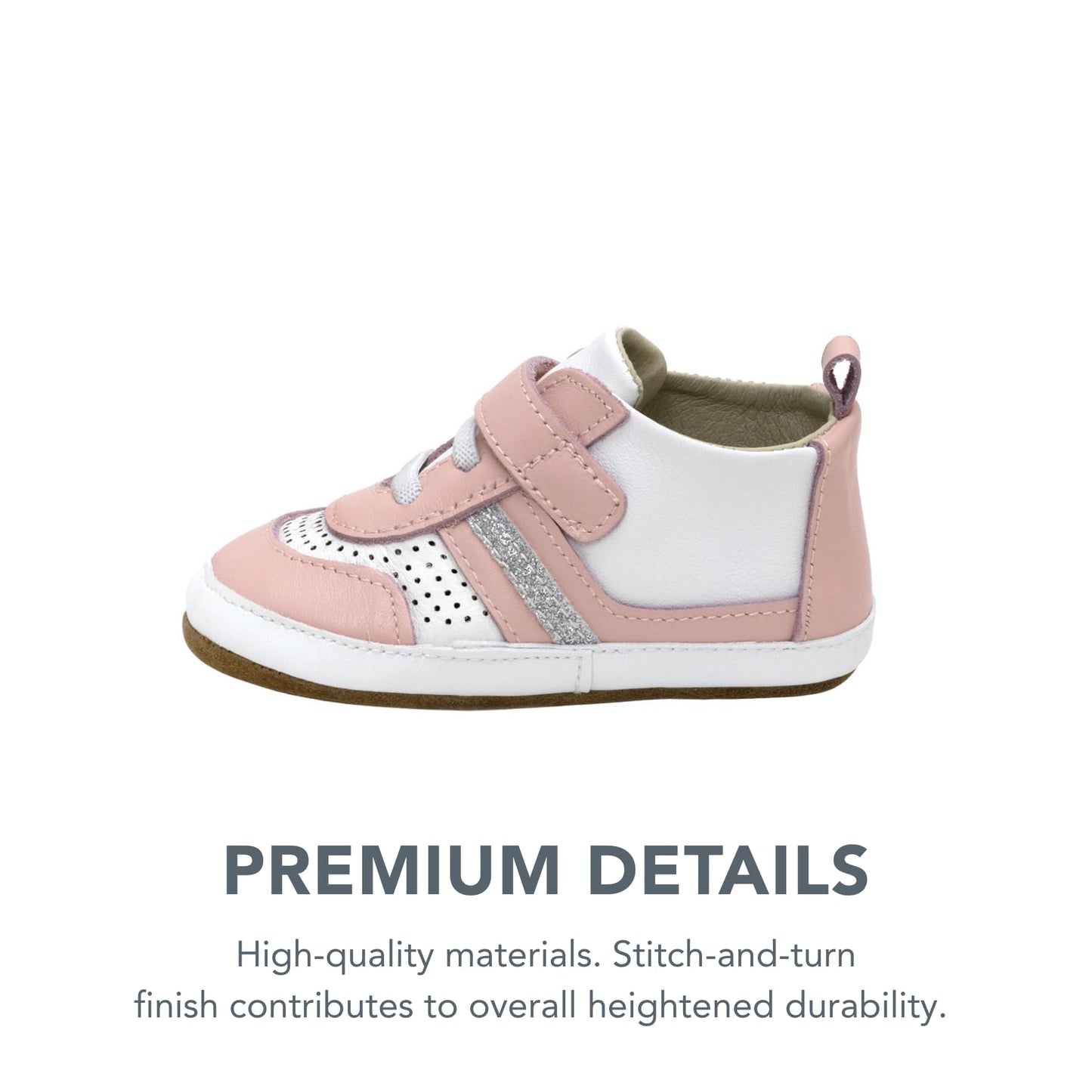 Robeez First Kicks Baby Girl and Unisex Shoes & Sneakers for Infant/Toddlers