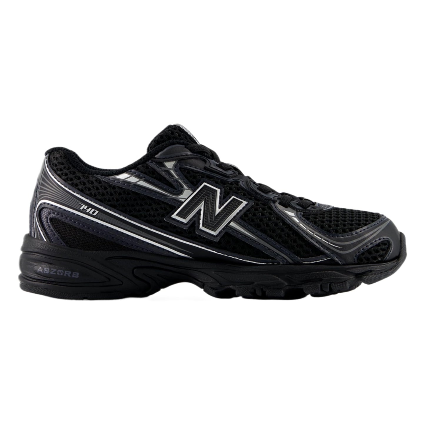 New Balance Unisex-Child 740 Bungee Lace (Toddler/Little Kid)