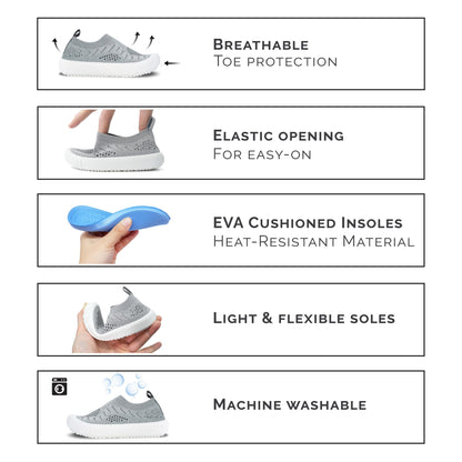 Baby & Toddler Knit Sneakers – Breathable Lightweight