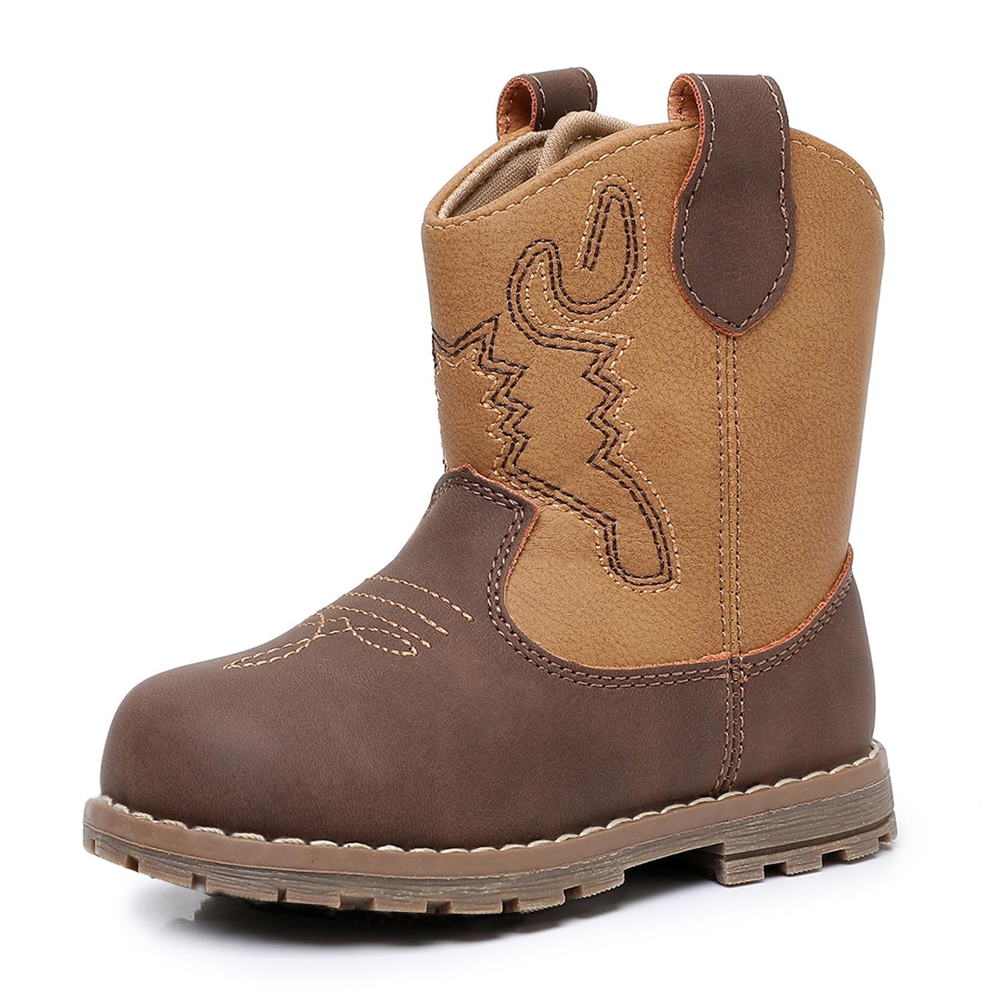 Baby & Toddler Cowboy Boots – All-Season Round Toe