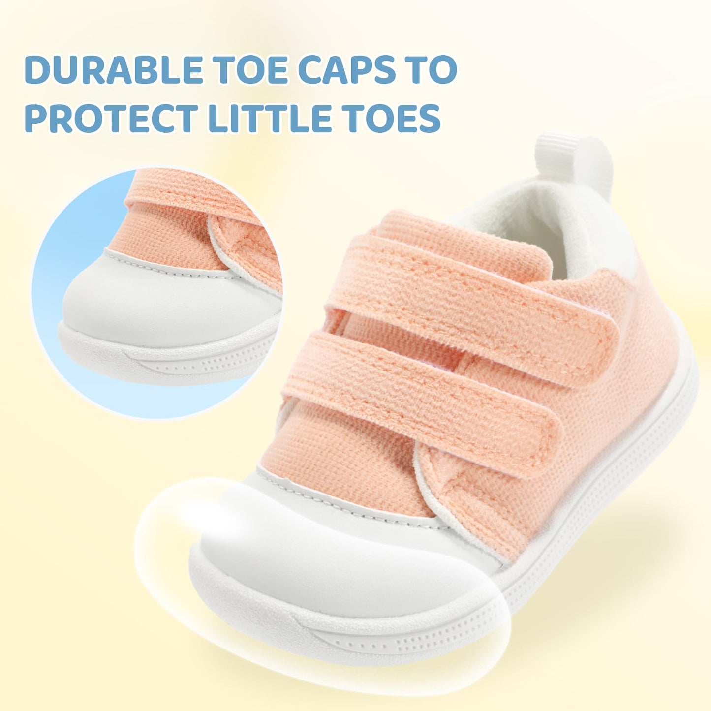 Baby First Walking Shoes – Lightweight Breathable Non-Slip