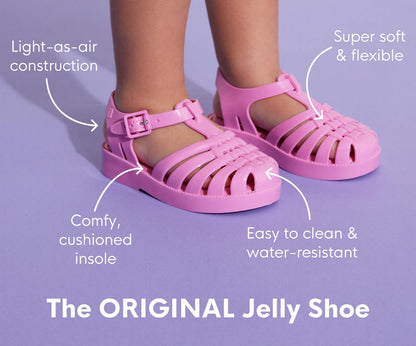 Kids Jelly Slides – Slip-On Adjustable Summer Sandals