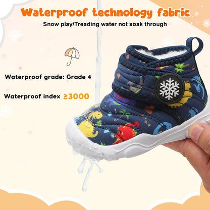 Baby Winter Snow Boots – Cozy Fleece & Water-Resistant