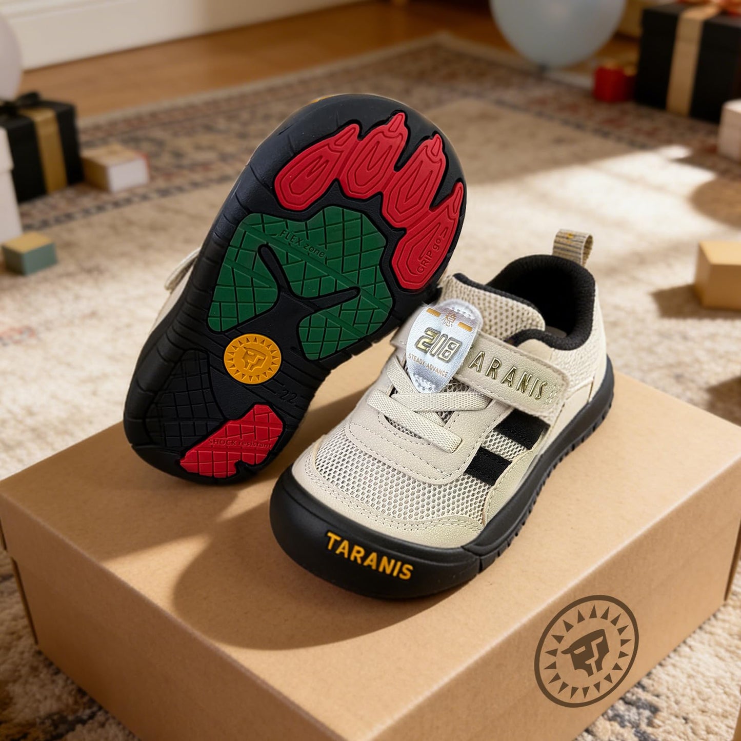 Toddler Walking Sneakers – Lightweight Non-Slip Outdoor Shoes