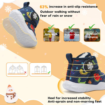 Baby Winter Snow Boots – Cozy Fleece & Water-Resistant