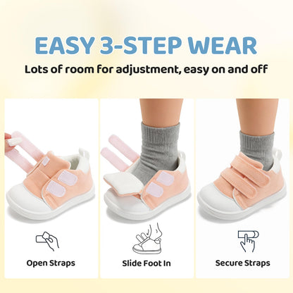 Baby First Walking Shoes – Lightweight Breathable Non-Slip