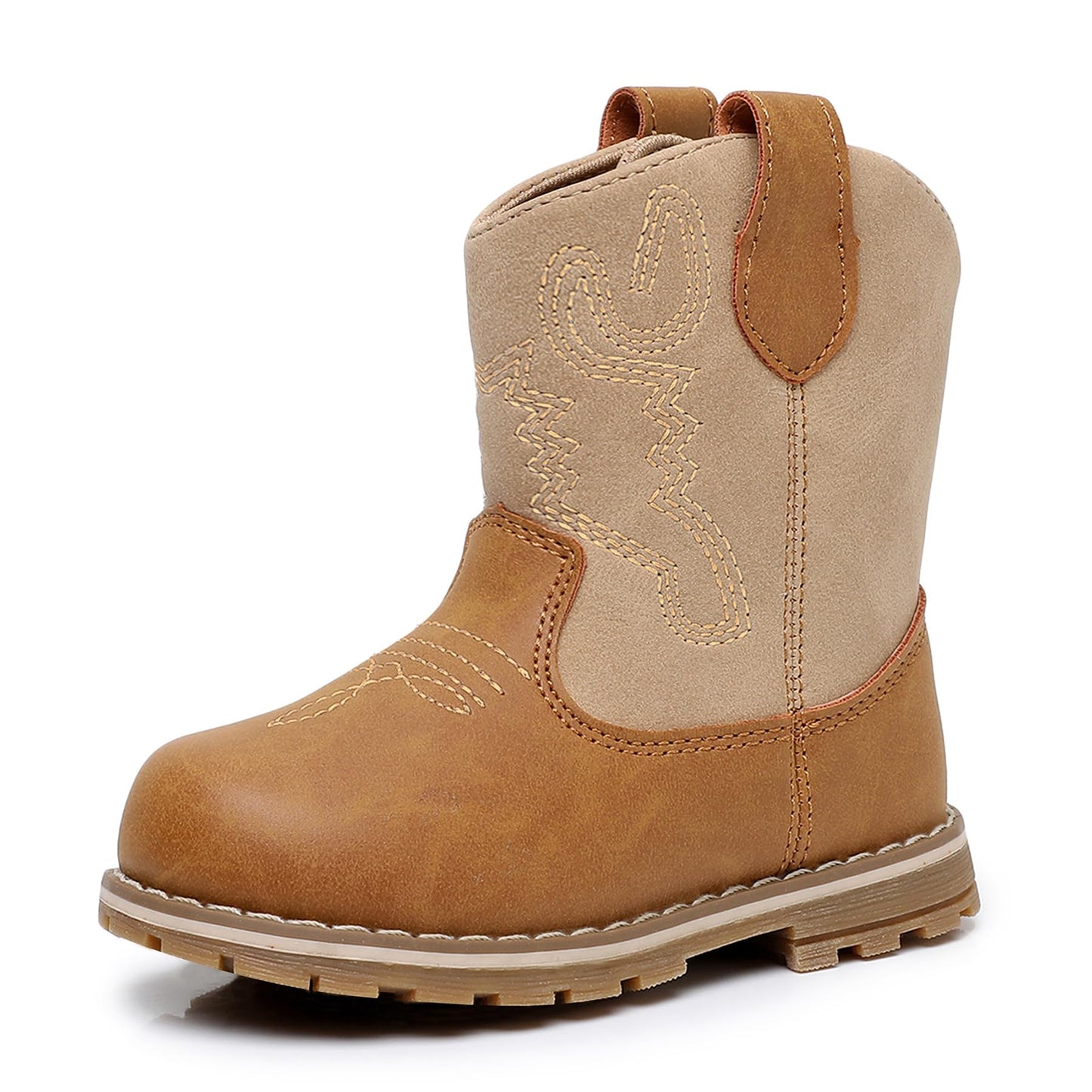 Baby & Toddler Cowboy Boots – All-Season Round Toe