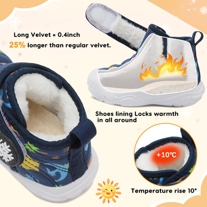 Baby Winter Snow Boots – Cozy Fleece & Water-Resistant