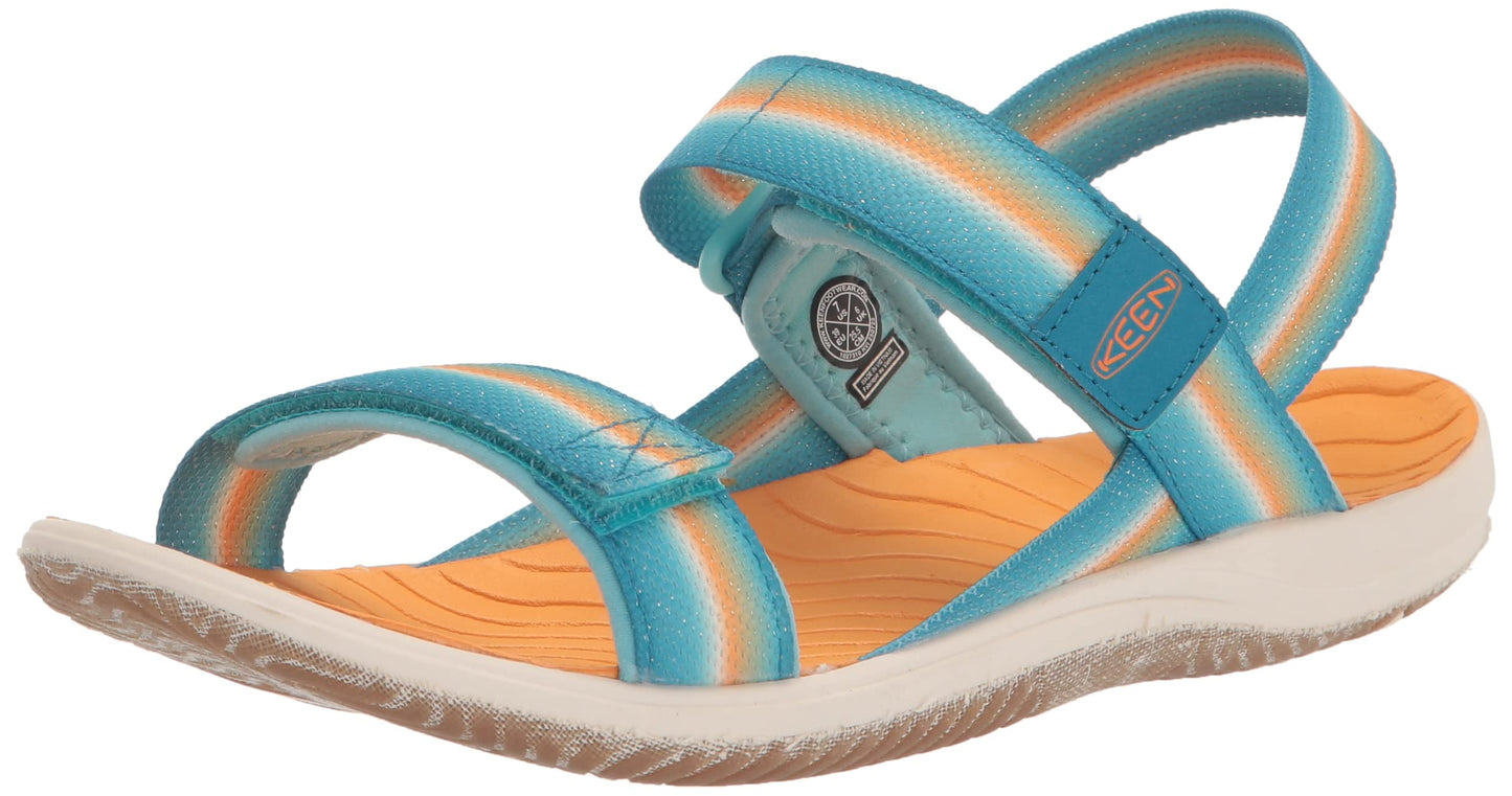 KEEN Unisex-Child Elle Backstrap Casual Platform Open Toe Sandals