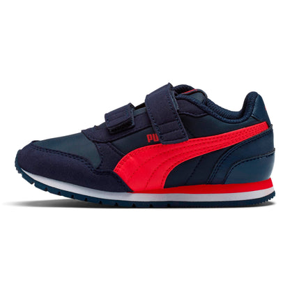 Puma Unisex-Child St Runner Hook and Loop