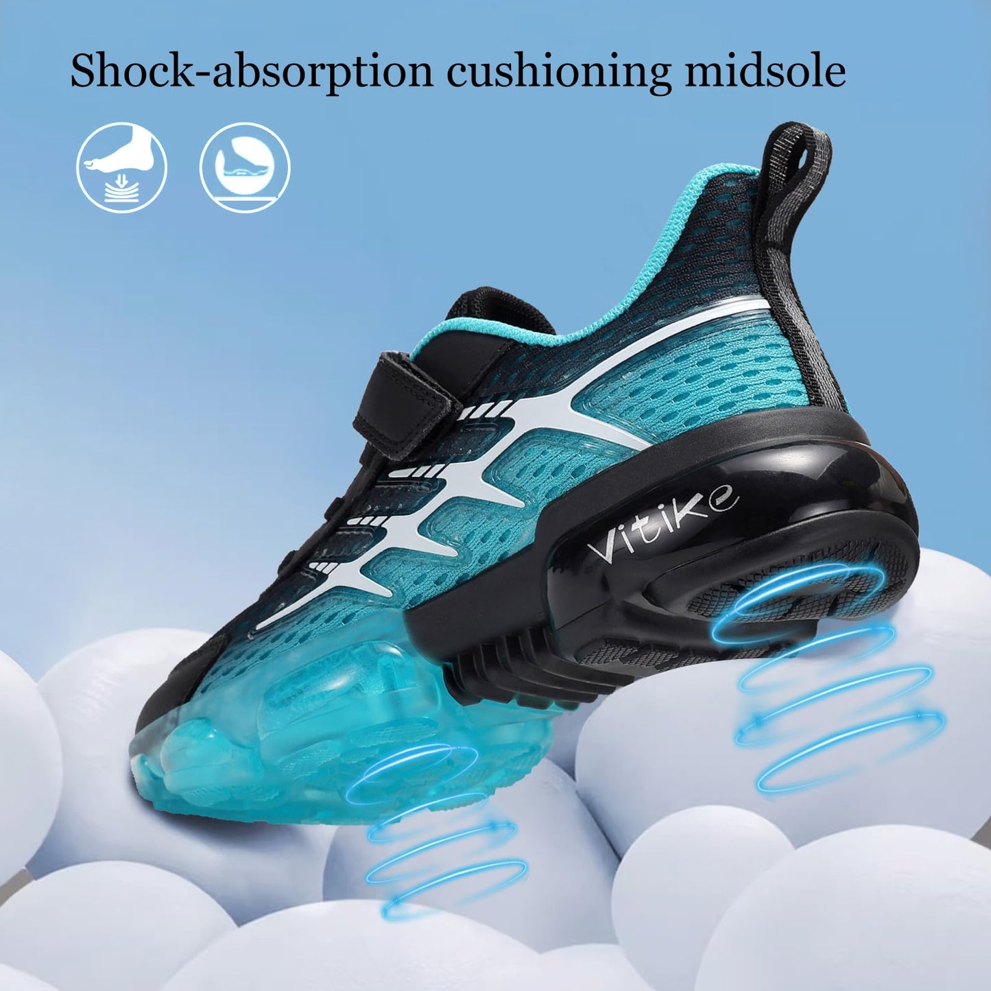 Kids Breathable Sneakers – Boys & Girls Running & Hiking