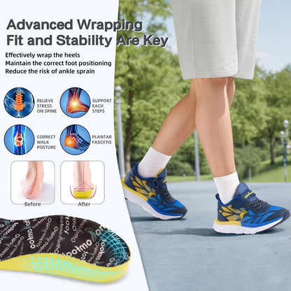 Kids Orthopedic Sneakers – Breathable Arch Support Running & Casual Shoes