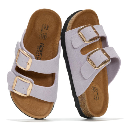 Kids Leather Sandals – Lightweight Non-Slip Water-Resistant