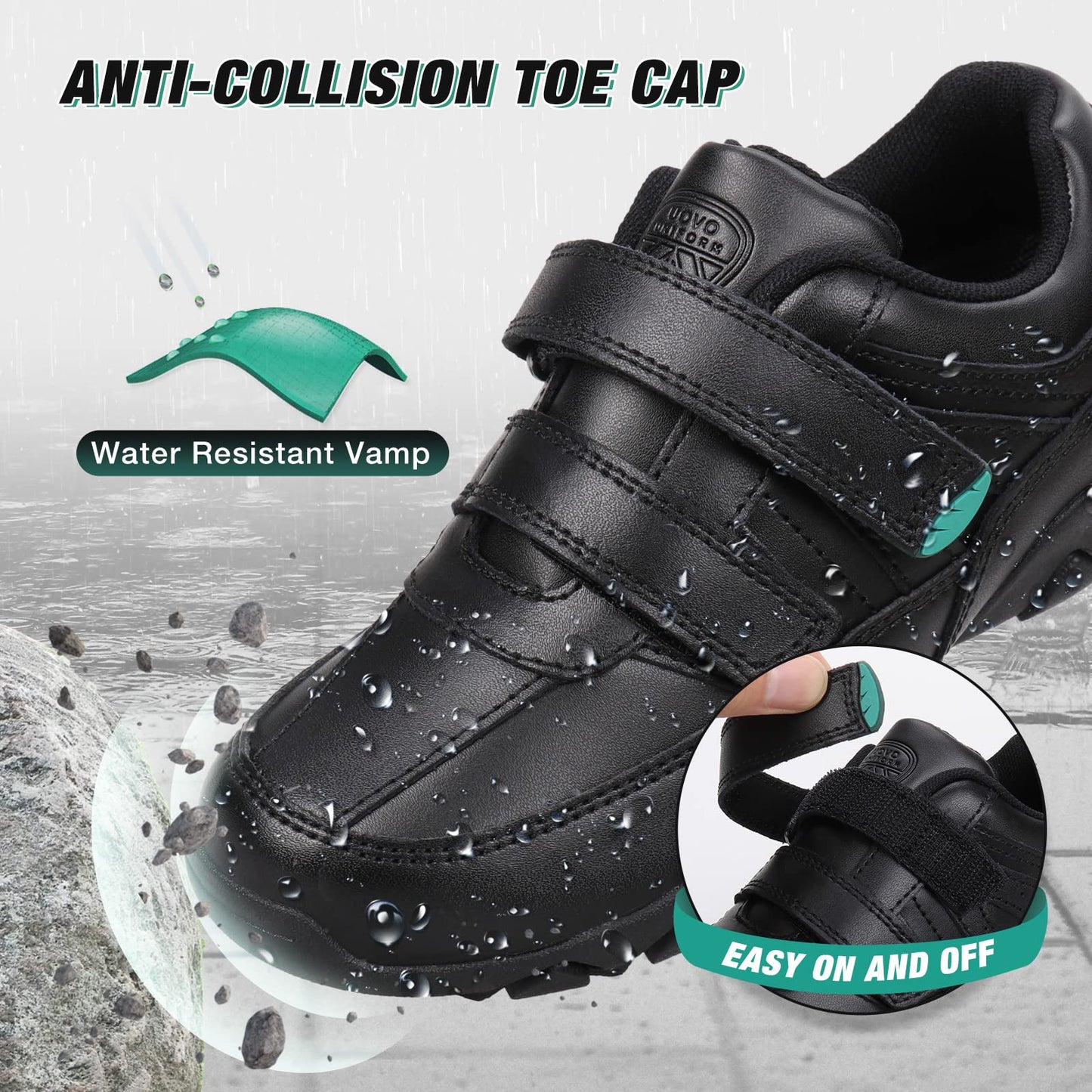 UOVO Boys School Uniform Dress Shoe(Little Kid/Big Kid)