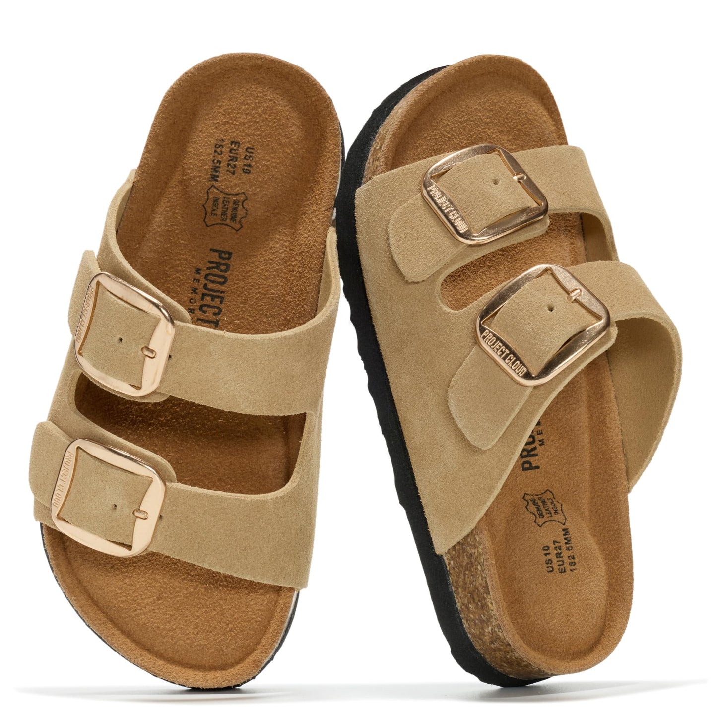 Kids Leather Sandals – Lightweight Non-Slip Water-Resistant