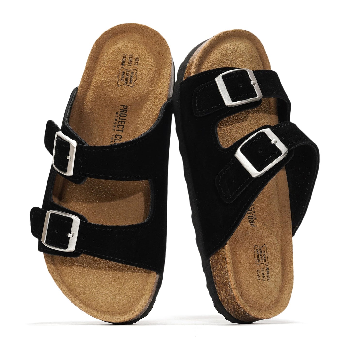 Kids Leather Sandals – Lightweight Non-Slip Water-Resistant