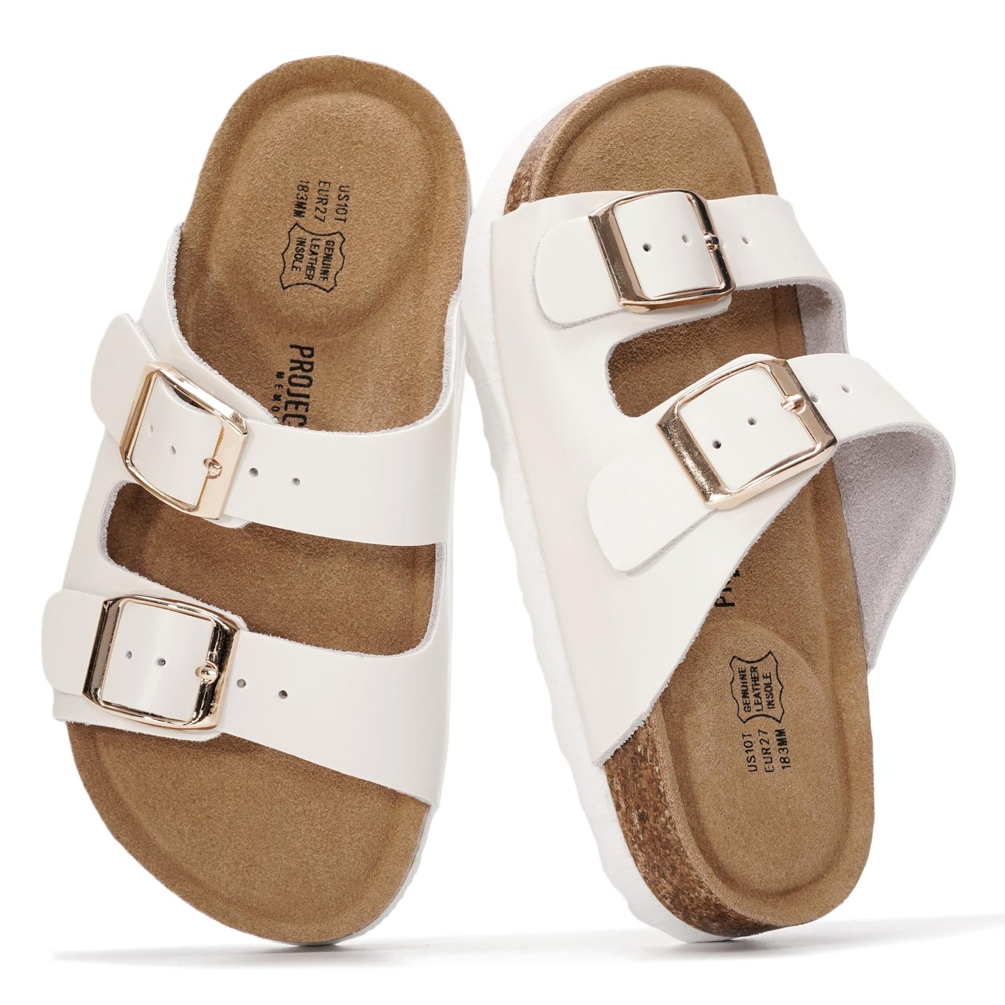 Kids Leather Sandals – Lightweight Non-Slip Water-Resistant