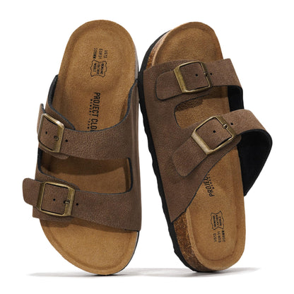 Kids Leather Sandals – Lightweight Non-Slip Water-Resistant