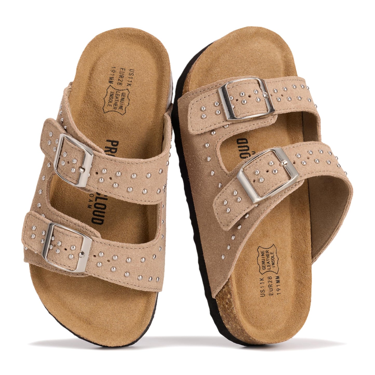 Kids Leather Sandals – Lightweight Non-Slip Water-Resistant