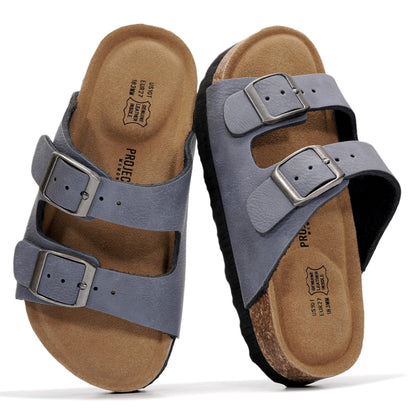 Kids Leather Sandals – Lightweight Non-Slip Water-Resistant